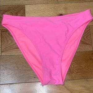 Xhilaration Pink Bikini Bottom High-Cut Swimwear